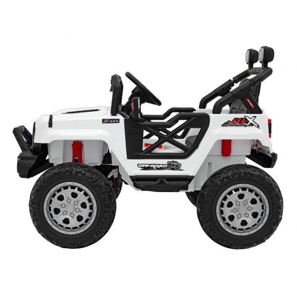 Джип на акумулятор 4x4 Ramiz Off-Road Speed, білий