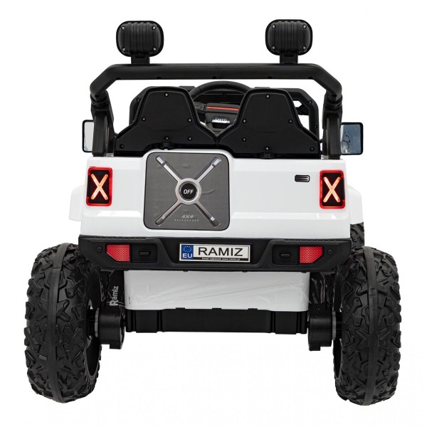 Джип на акумулятор 4x4 Ramiz Off-Road Speed, білий