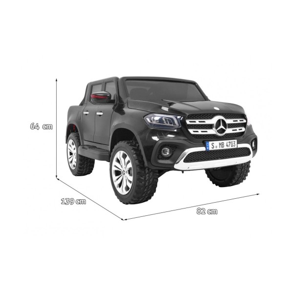Джип на акумуляторі 4x4 Mercedes Benz X-Class, чорний