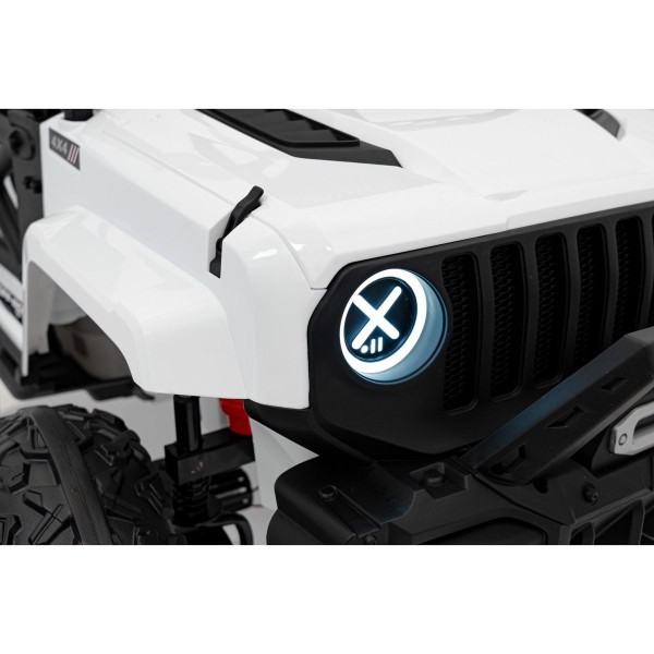 Джип на акумулятор 4x4 Ramiz Off-Road Speed, білий