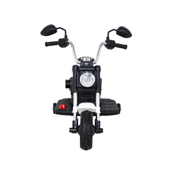 Мотоцикл на акумулятор Ramiz Chopper V-Max, білий
