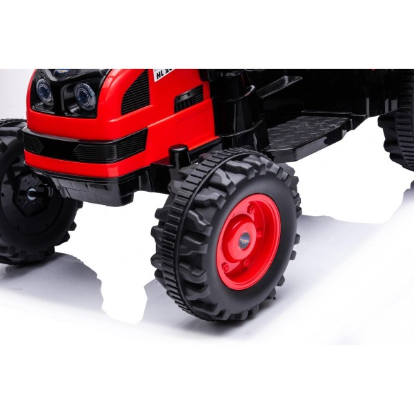 Екскаватор на акумуляторі Traktor, червоний