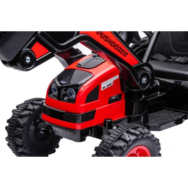 Екскаватор на акумуляторі Traktor, червоний
