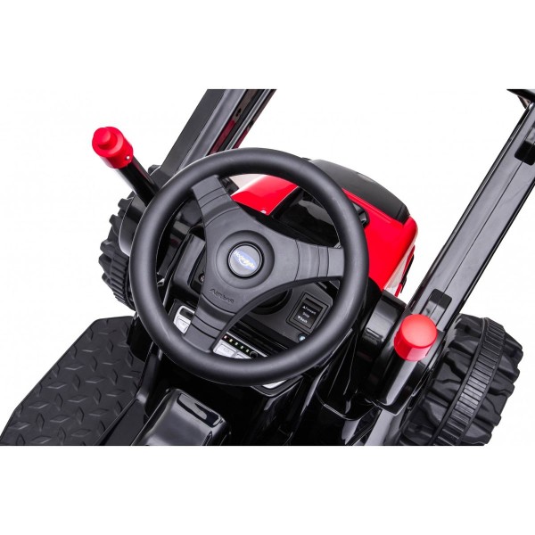 Екскаватор на акумуляторі Traktor, червоний
