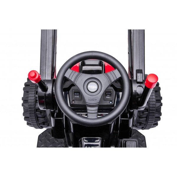 Екскаватор на акумуляторі Traktor, червоний