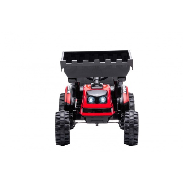 Екскаватор на акумуляторі Traktor, червоний