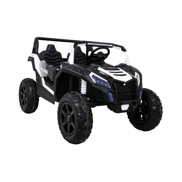 Двомісний баггі на акумулятор Ramiz ATV Strong Racing, білий
