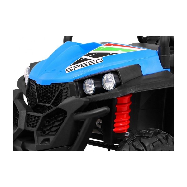 Двомісний баггі 4x4 на акумулятор Ramiz Grand Buggy Strong Lift, блакитний