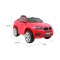 Автомобіль на акумуляторі BMW X6M, червоний