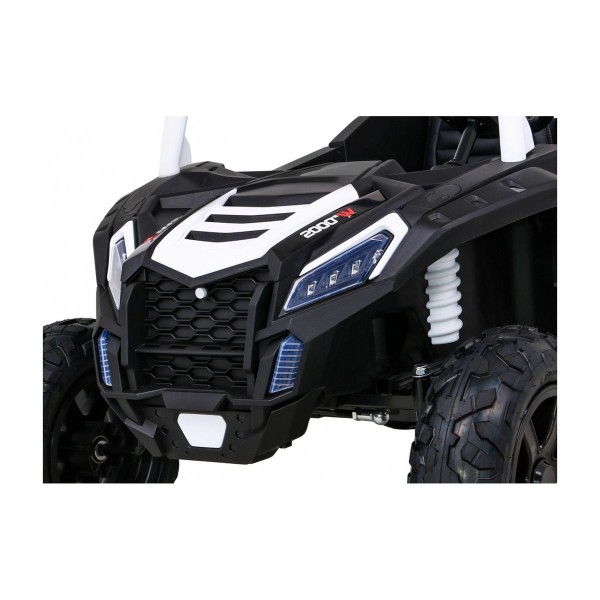 Двомісний баггі на акумулятор Ramiz ATV Strong Racing, білий