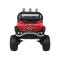 Джип на акумуляторі 4x4 Mercedes Benz Unimog Terenowy, червоний