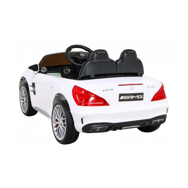 Автомобіль на акумуляторі Mercedes Benz AMG SL65 S, білий