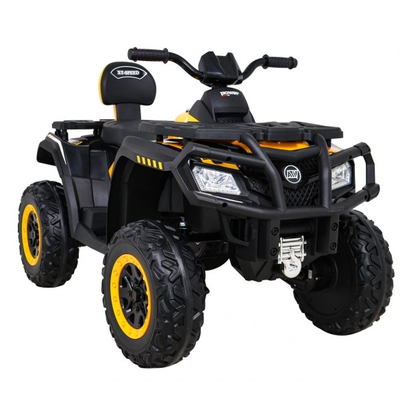 Квадроцикл 4x4 на акумулятор Quad XT-Speed, жовтий