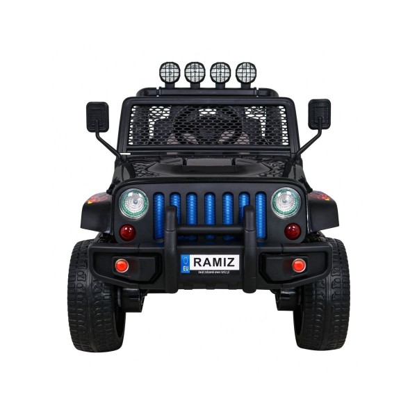 Джип на акумулятор 4x4 Ramiz Raptor Drifter, полум'яний
