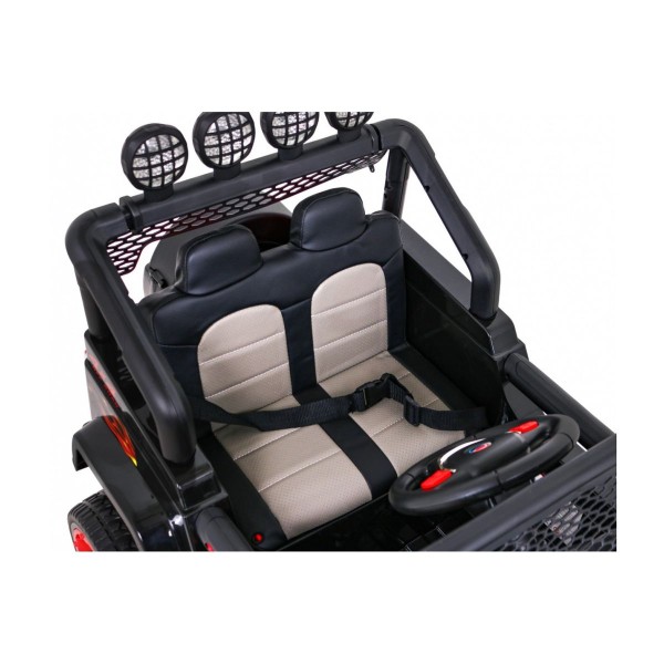 Джип на акумулятор 4x4 Ramiz Raptor Drifter, полум'яний