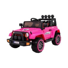 Джип на акумулятор 4x4 Ramiz Full Time 4WD, рожевий