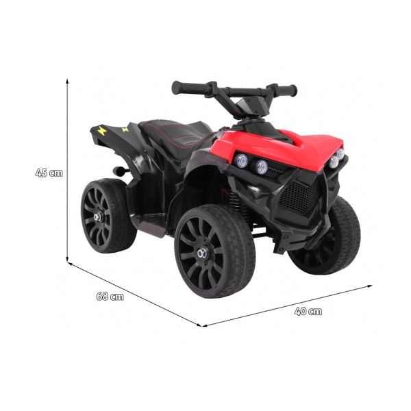 Квадроцикл на акумулятор Ramiz Quad NAVI, червоний