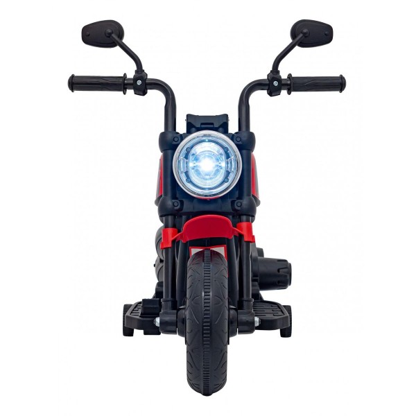 Мотоцикл на акумуляторі Chopper FASTER, червоний