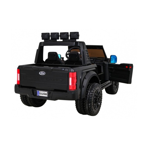 Джип на акумуляторі 4x4 Ford Super Duty, чорний