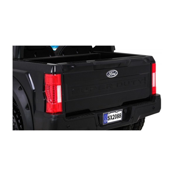 Джип на акумуляторі 4x4 Ford Super Duty, чорний