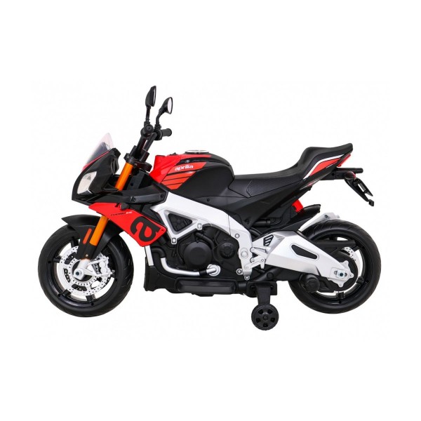 Мотоцикл на акумуляторі Aprilia Tuono V4, червоний