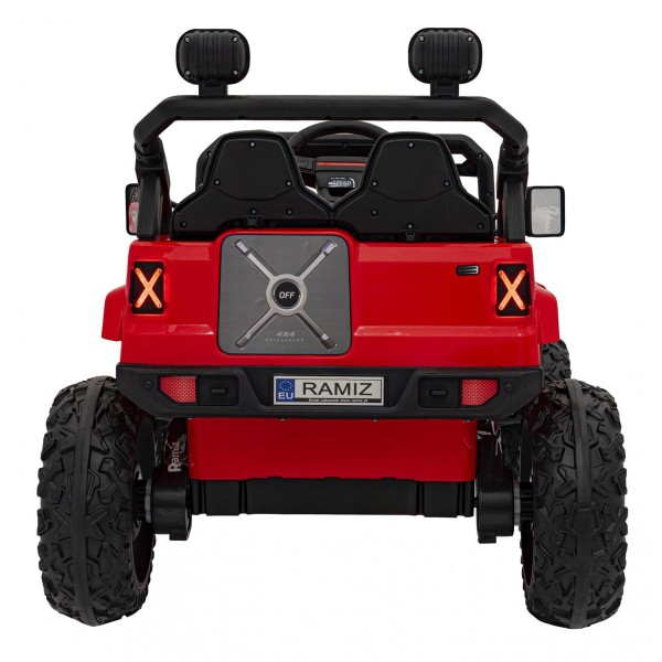 Джип на акумулятор 4x4 Ramiz Off-Road Speed, червоний