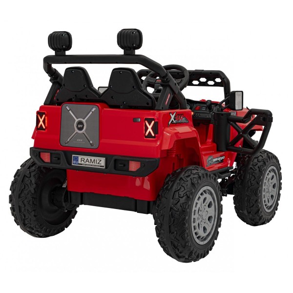 Джип на акумулятор 4x4 Ramiz Off-Road Speed, червоний