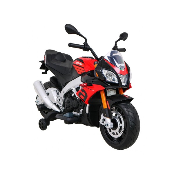 Мотоцикл на акумуляторі Aprilia Tuono V4, червоний