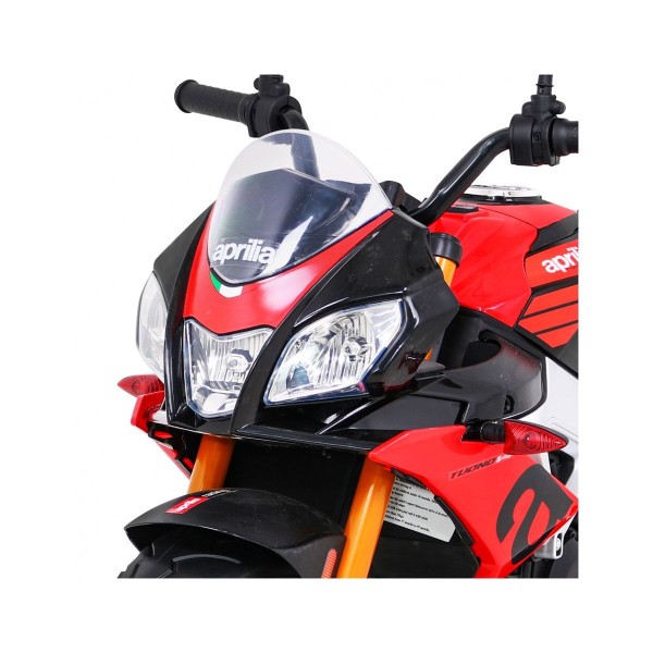 Мотоцикл на акумуляторі Aprilia Tuono V4, червоний