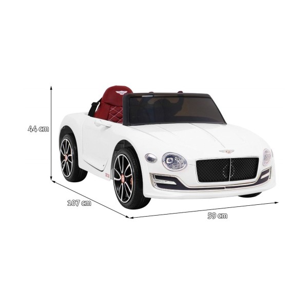 Автомобіль на акумуляторі Bentley EXP 12, білий
