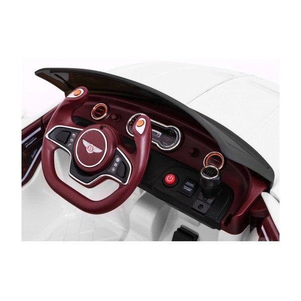 Автомобіль на акумуляторі Bentley EXP 12, білий