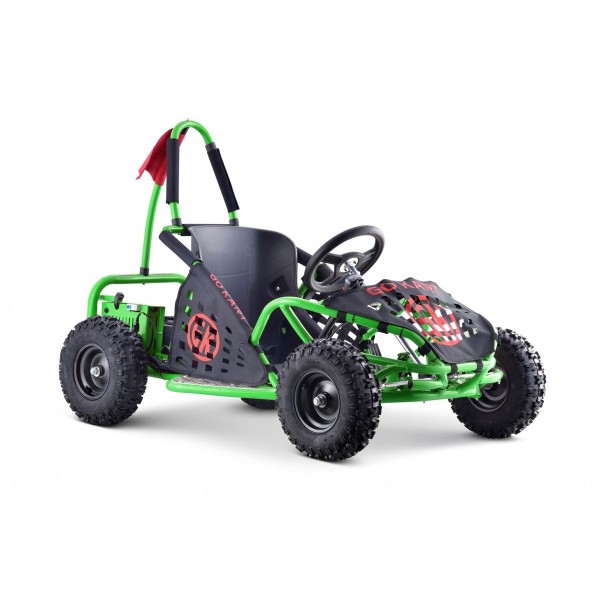 Автомобіль карт 30км/год на акумулятор GoKart Fast Dragon, синій