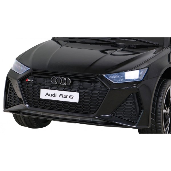 Автомобіль на акумуляторі Audi RS 6, чорний