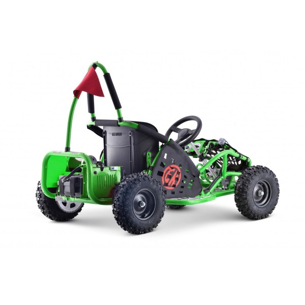 Автомобіль карт 30км/год на акумулятор GoKart Fast Dragon, синій