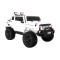 Джип на акумулятор 4x4 двомісний Ramiz Mighty Jeep, білий