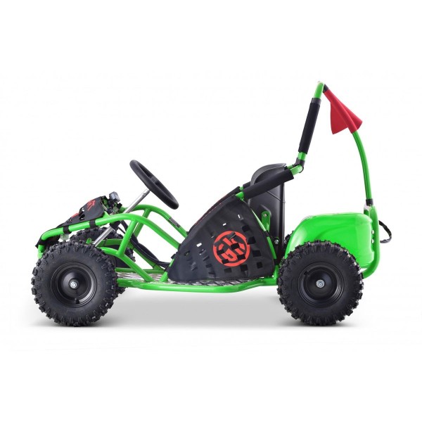 Автомобіль карт 30км/год на акумулятор GoKart Fast Dragon, синій