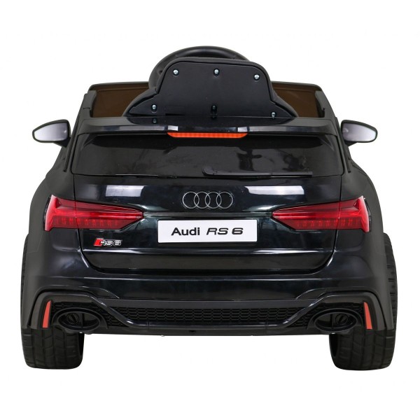 Автомобіль на акумуляторі Audi RS 6, чорний