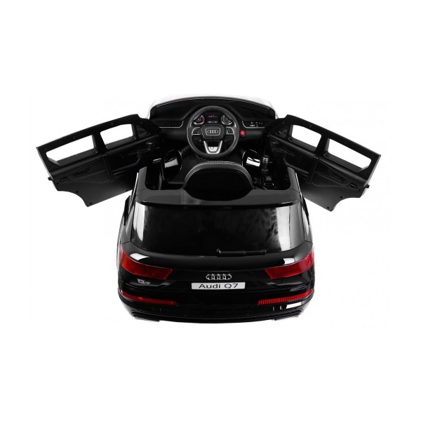 Джип на акумуляторі Audi Q7 Lift, лакований, чорний