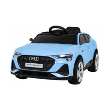 Автомобіль на акумуляторі  4x4 Audi E-Tron Sportback, блакитний