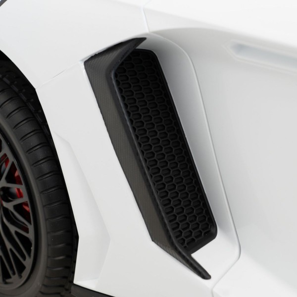 Автомобіль на акумуляторі двомісний Lamborghini Aventador SV, білий