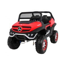 Джип на акумуляторі 4x4 Mercedes Benz Unimog, червоний