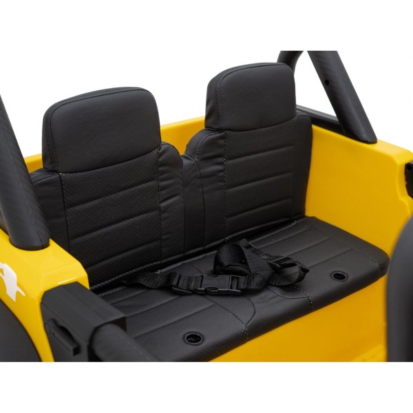 Джип на акумуляторі двомісний 4х2 Geoland Power, жовтий