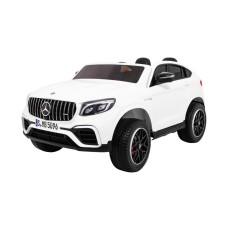 Джип на акумуляторі 4x4 Mercedes GLC 63S, білий