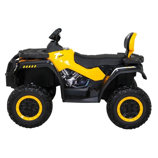 Квадроцикл 4x4 на акумулятор Quad XT-Speed, жовтий