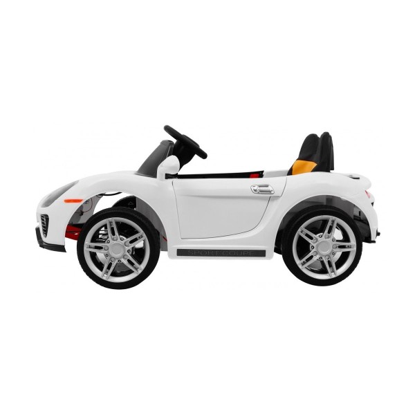 Автомобіль на акумулятор Ramiz Roadster, білий