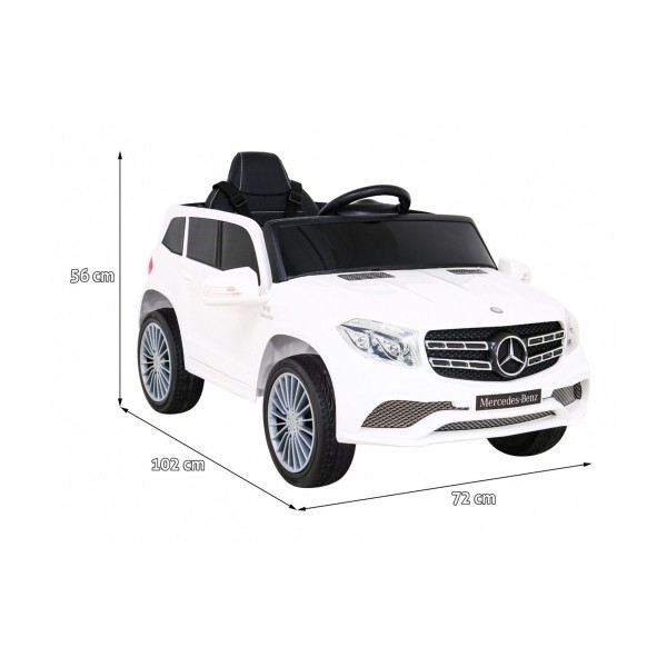 Автомобіль на акумуляторі Mercedes Benz GL-Class, білий