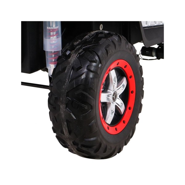 Джип на акумуляторі 4x4 Mercedes Benz Unimog, червоний