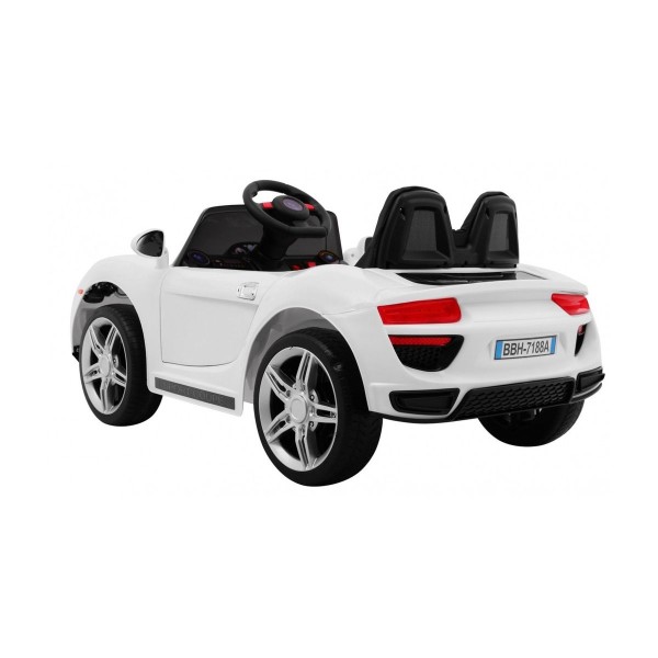 Автомобіль на акумулятор Ramiz Roadster, білий