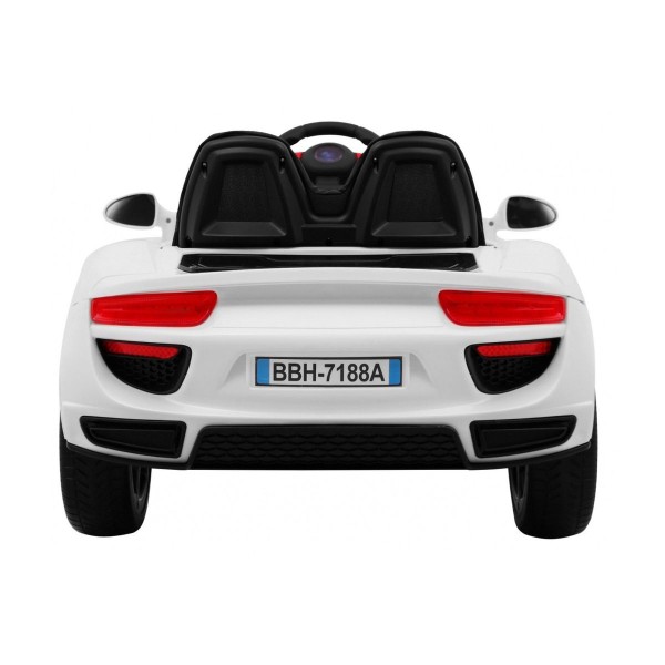 Автомобіль на акумулятор Ramiz Roadster, білий