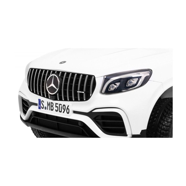 Джип на акумуляторі 4x4 Mercedes GLC 63S, білий